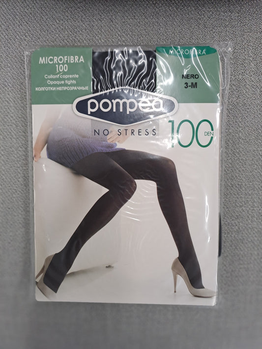 Pompea Strumpfhose 7006 schwarz 100 DEN
