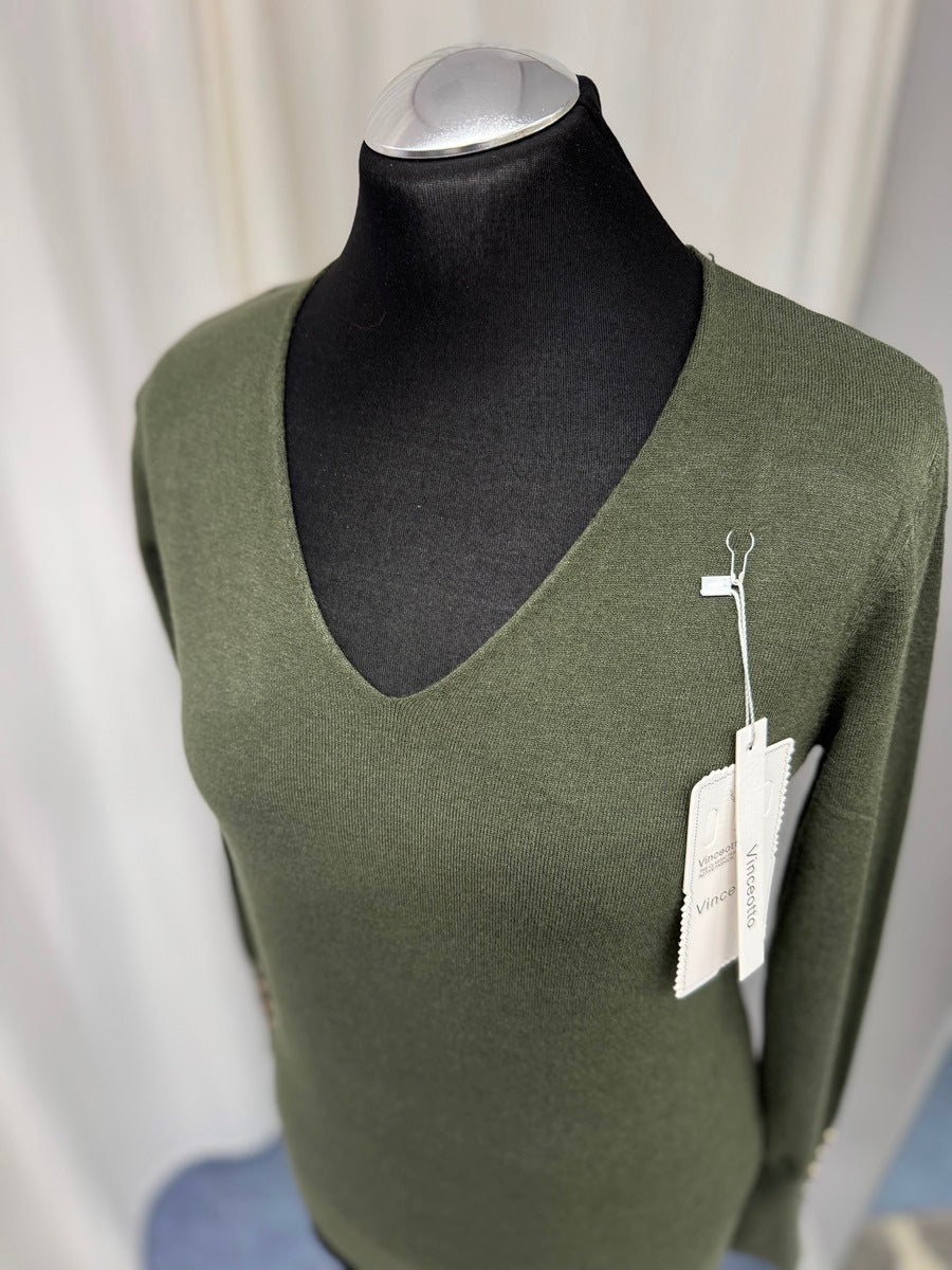 Vinceotto Pulli 3503 Khaki