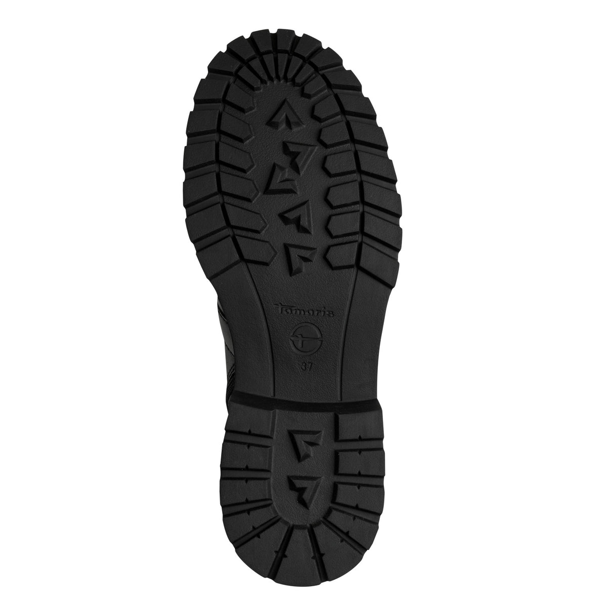 Tamaris Lederstiefelette 25493 Schwarz - Profil der Laufsohle