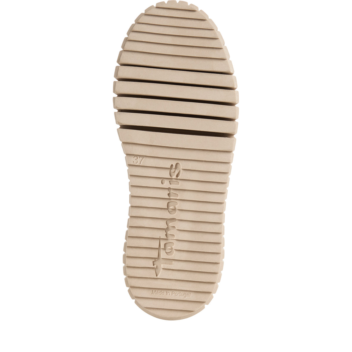 Tamaris Lederstiefelette 26228 Antelope-Beige - Warmfutter & Primaloft - Profil der Laufsohle