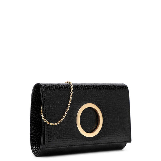 Tamaris Clutch Amalia Circle 34785 Schwarz - Seitenansicht