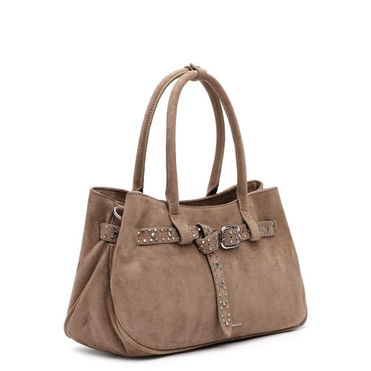Tamaris Shopper 35070 Taupe - Stylisch & alltagstauglich - Frontansicht