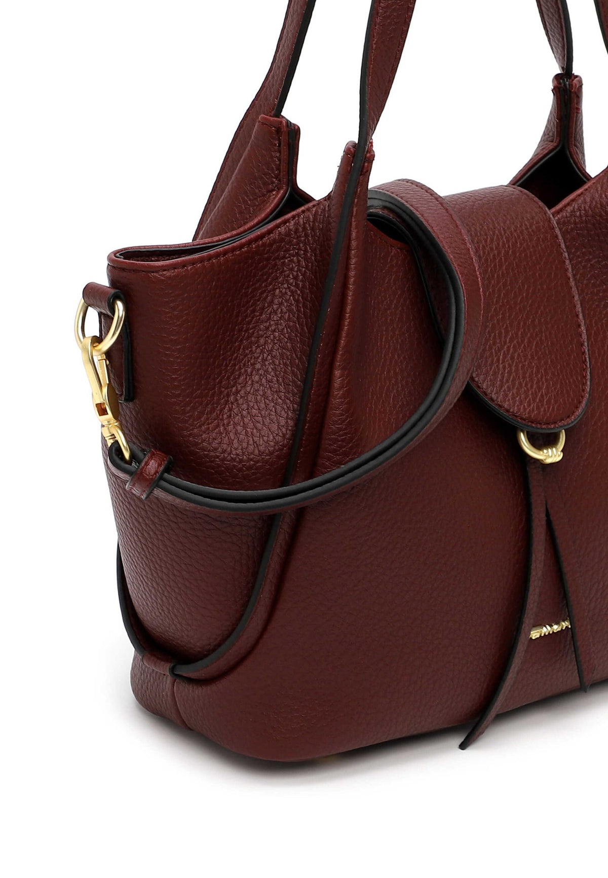 Tamaris Shopper Manuela 35043 Weinrot - Stilvoller Begleiter - Detailansicht