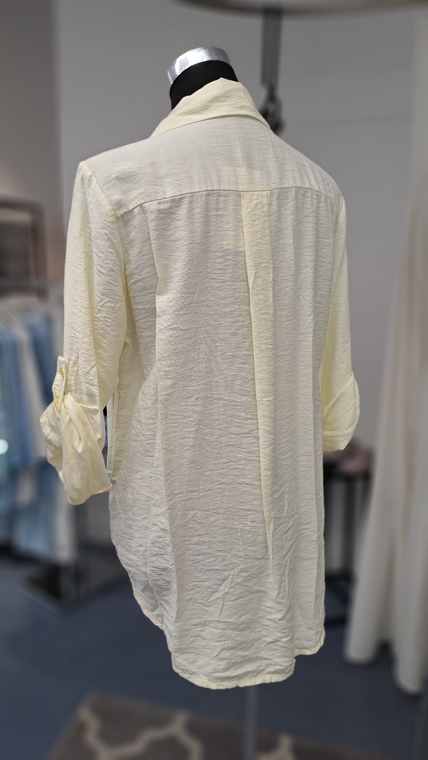 Flora Fashion Bluse 1920 Gelb