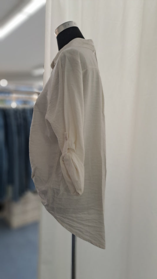 Flora Fashion Bluse 1921 Beige