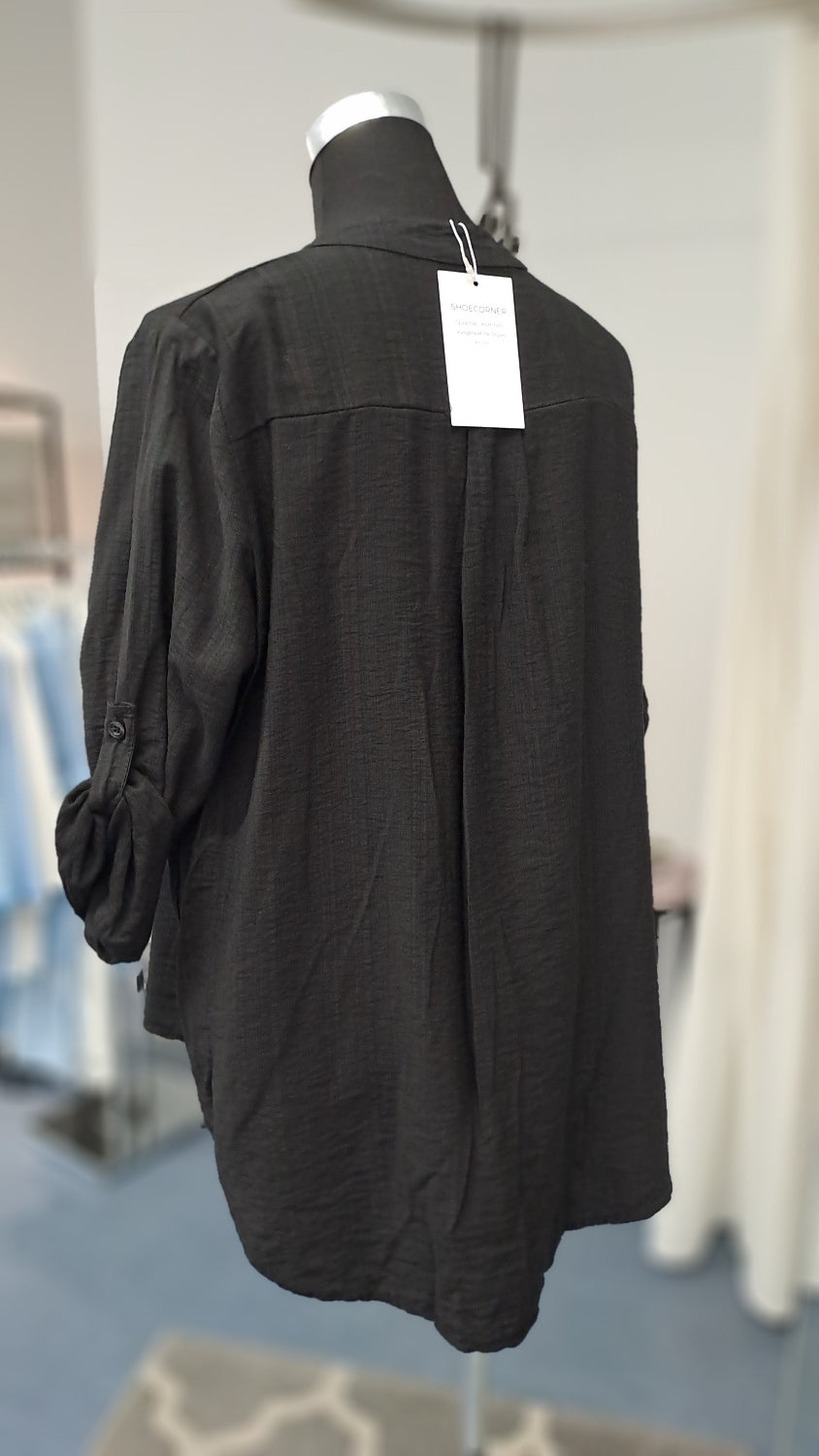 Flora Fashion Bluse 1934 Schwarz