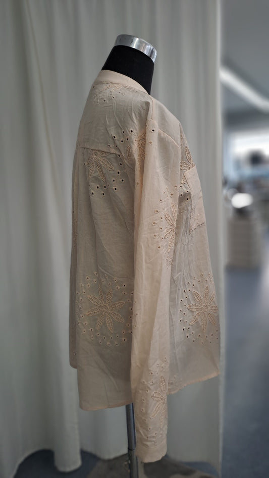 Cocco Rosso Bluse 50008 Beige