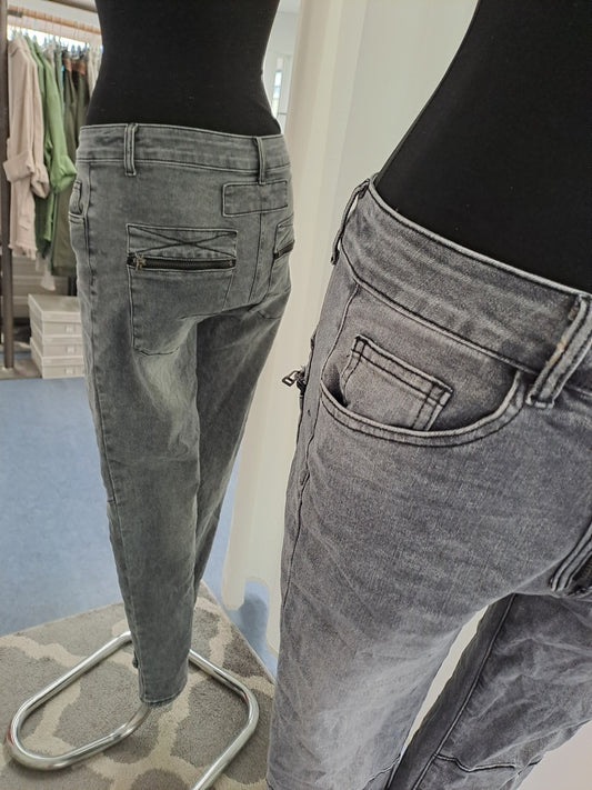 Melly & Co Jeans 15574 Grau