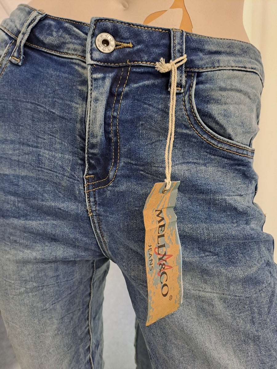 Melly & Co Jeans 16060 Blau