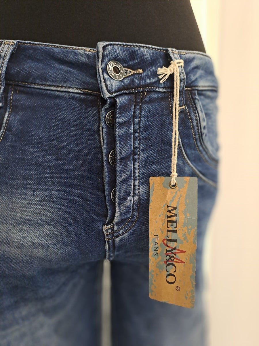 Melly & Co Jeans 15908 Blau