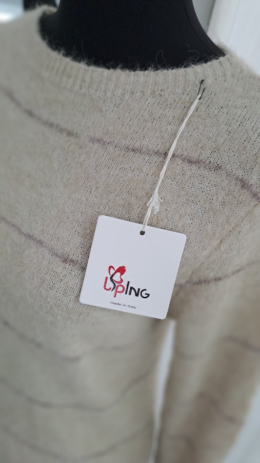 Liping Moda Pulli 10185 Taupe