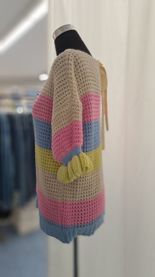 Young Collection Strickpulli Multicolor gestreift (Modell 2903)