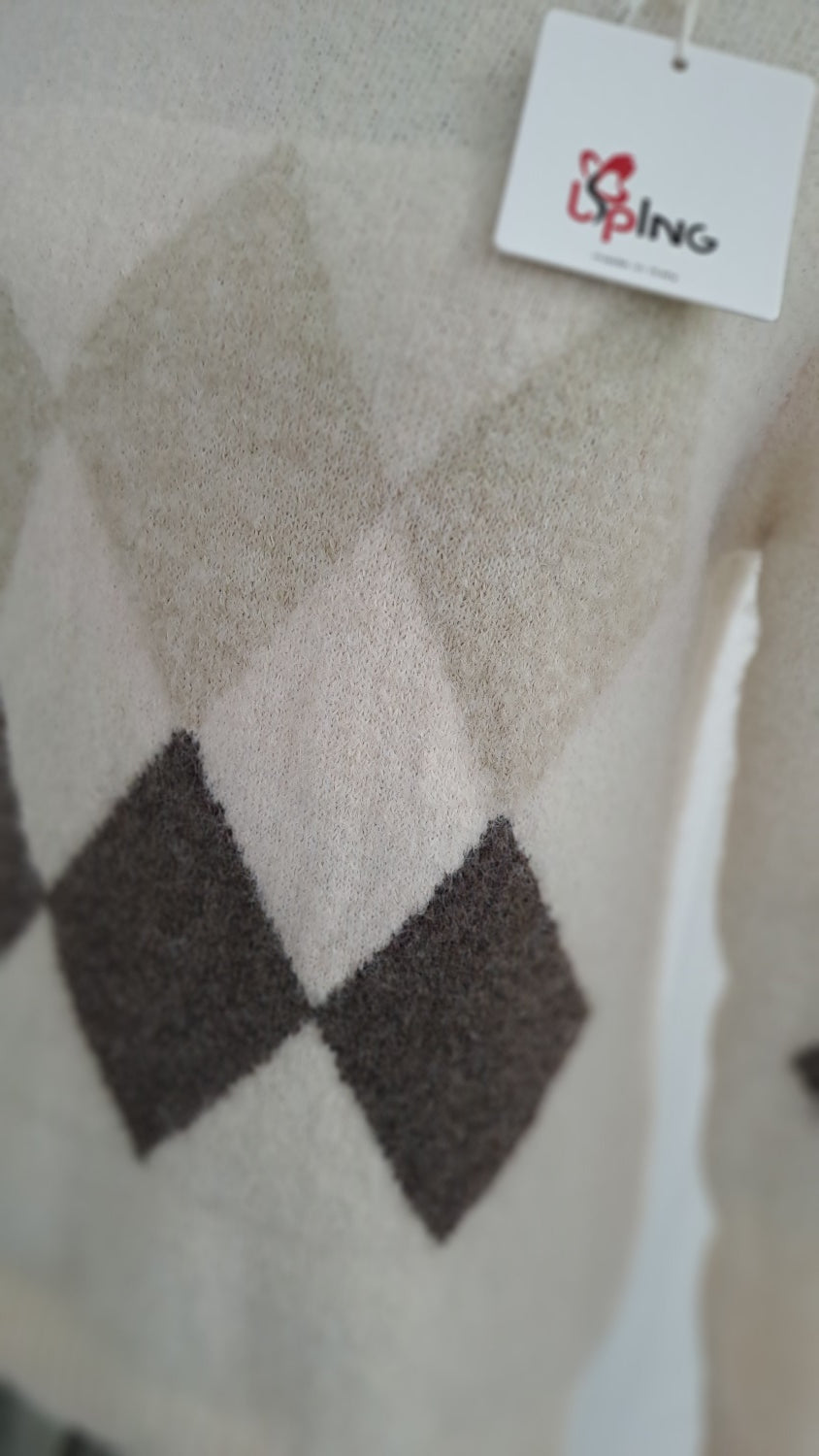 Liping Moda Pulli 34558 Beige