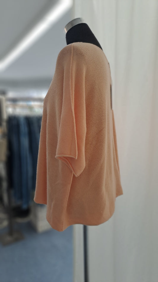 Young Fashion Feinstrickshirt 2305 Apricot