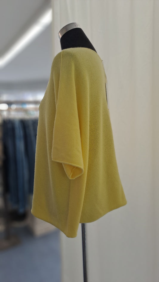 Young Fashion Feinstrickshirt 2306 Gelb