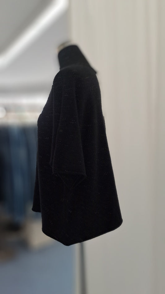 Young Fashion Feinstrickshirt 2309 Schwarz