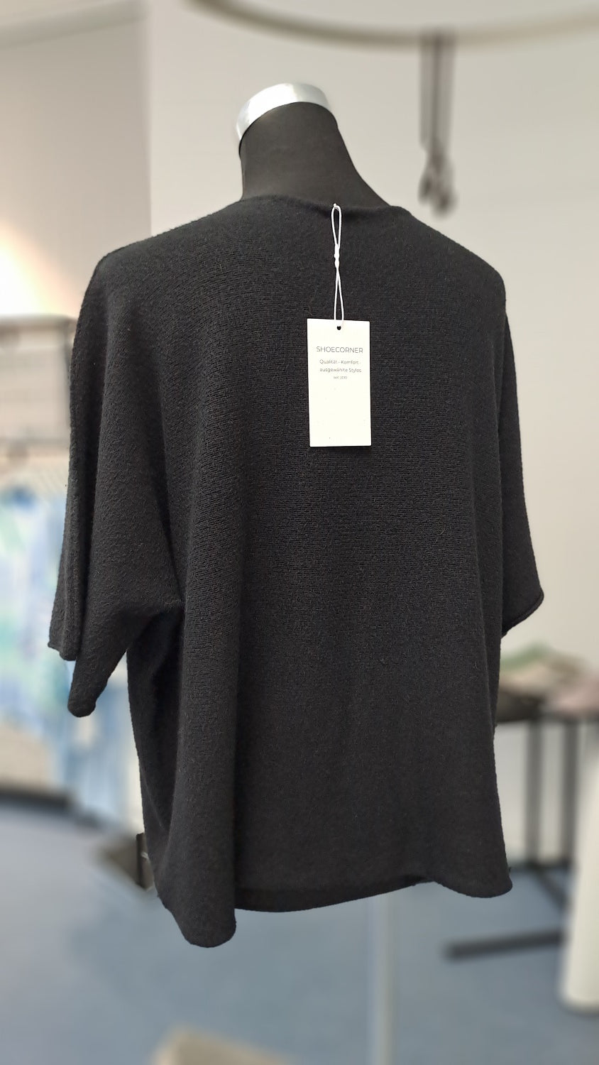 Young Fashion Feinstrickshirt 2309 Schwarz