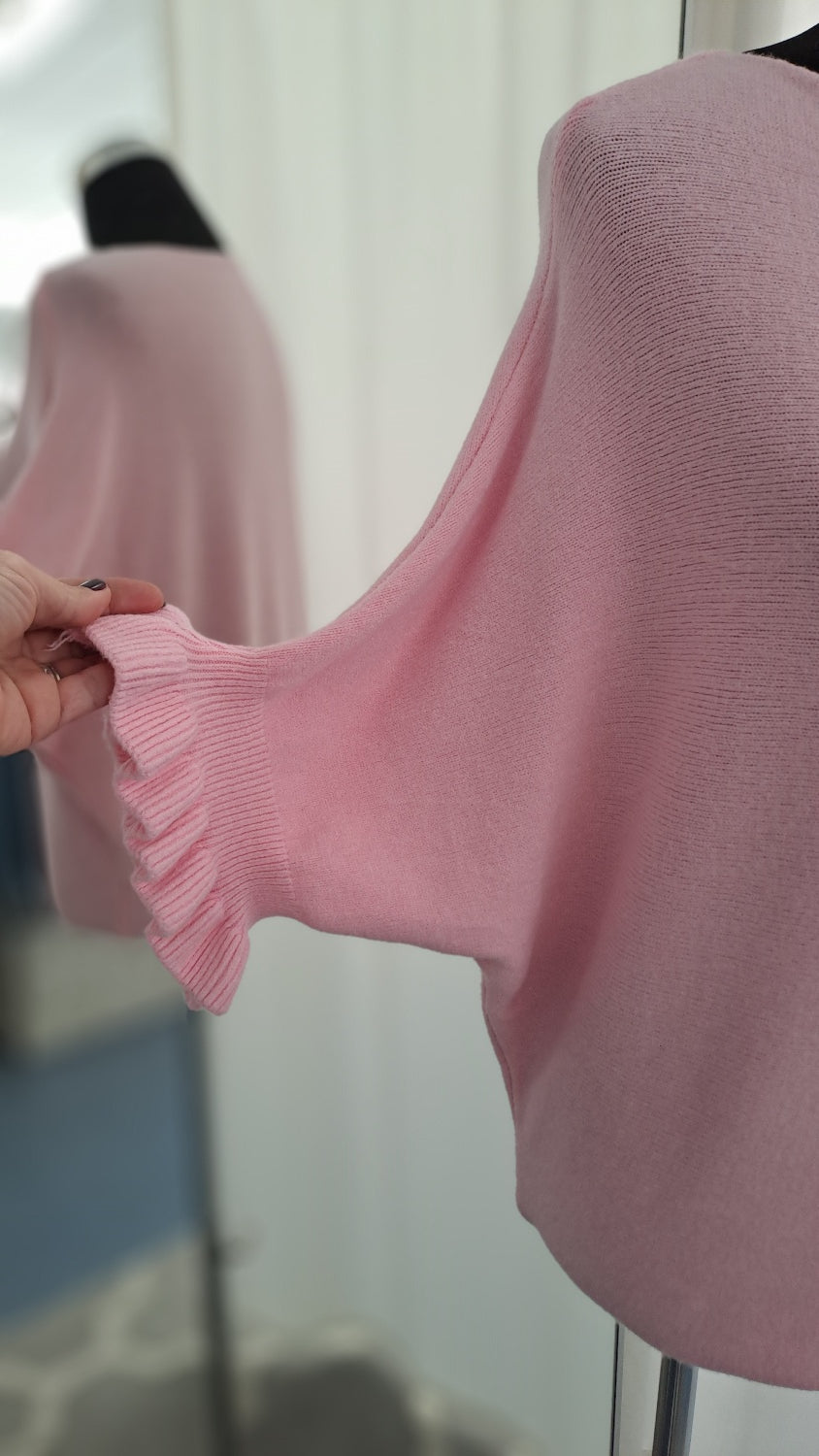 Young Fashion Feinstrickshirt 2913 Rosa