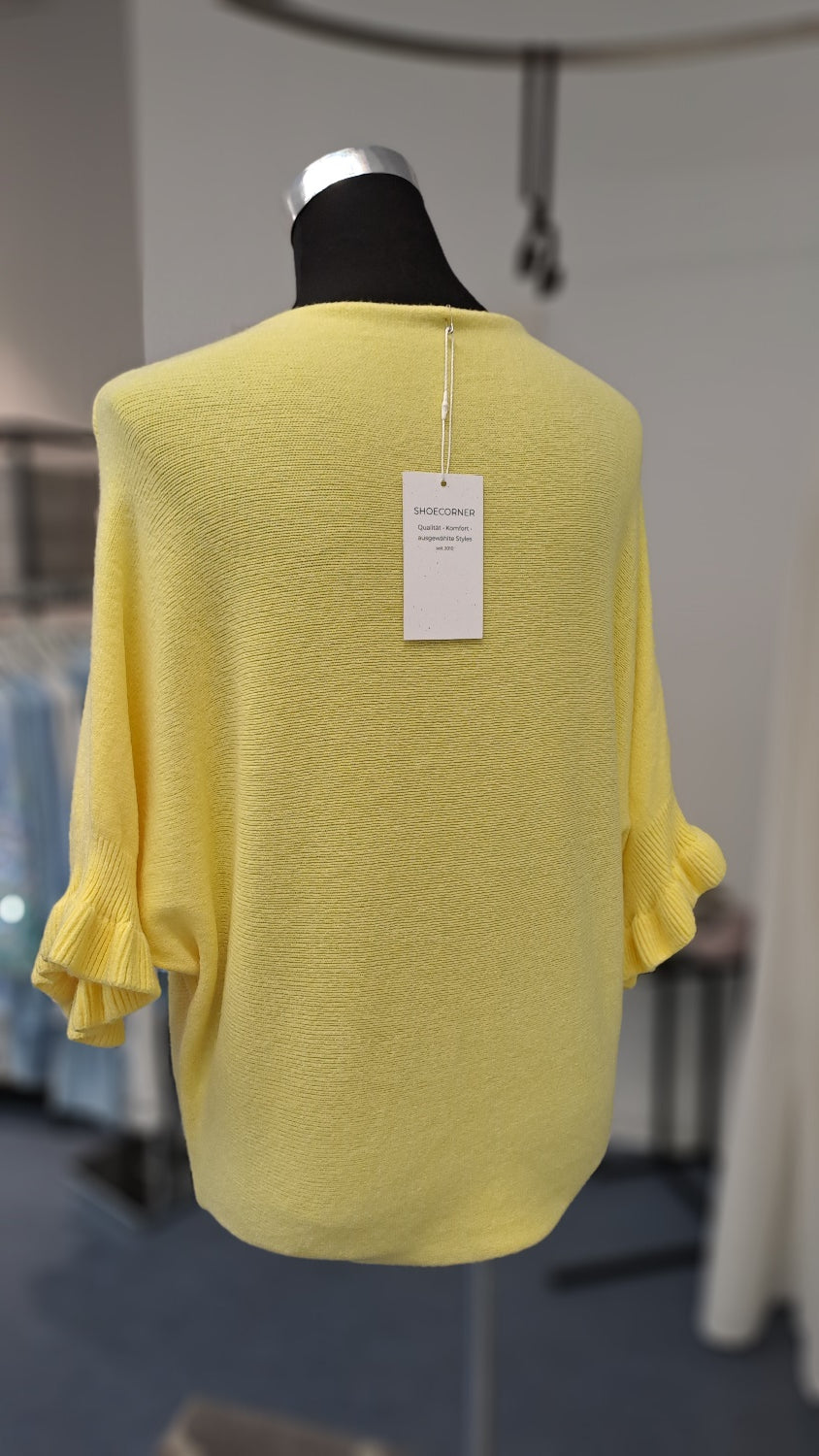 Young Fashion Feinstrickshirt 2914 Gelb