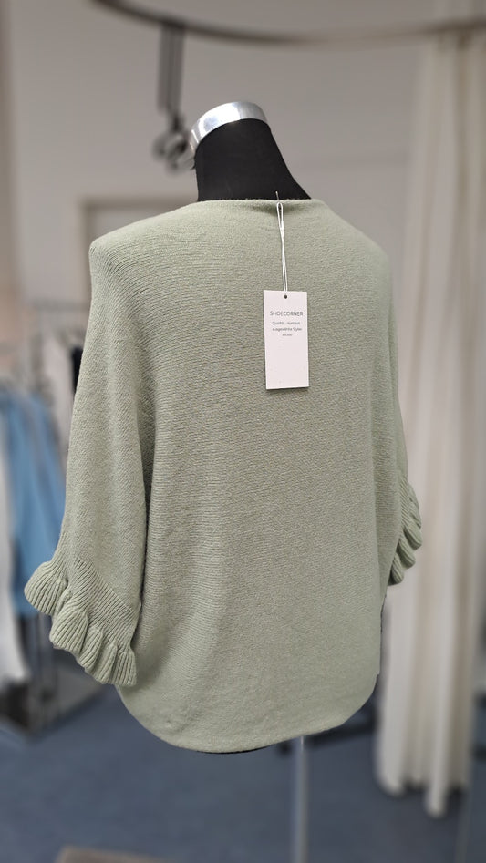 Young Fashion Feinstrickshirt 2916 Khaki