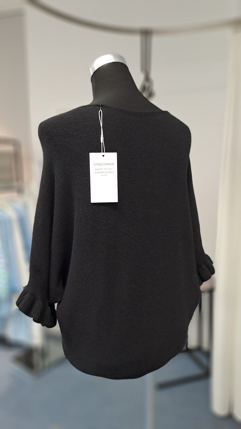 Young Fashion Feinstrickshirt 2917 Schwarz