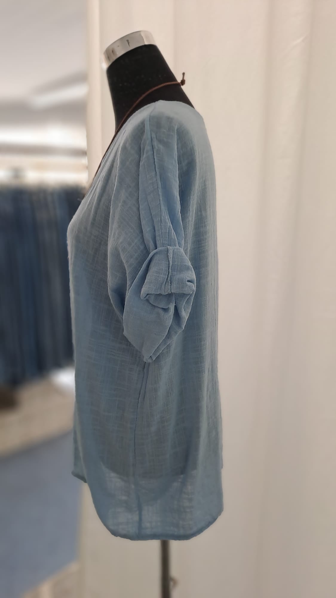 Young Collection Shirt 4138 Blau