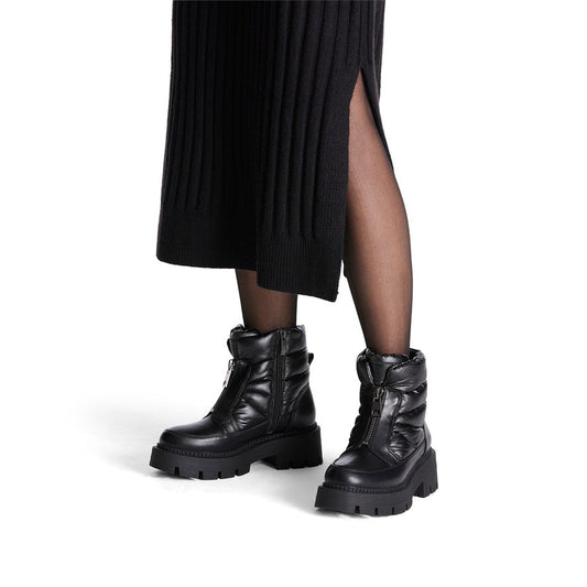 Tamaris Stiefelette 26441 Schwarz - Warmfutter, DuoTex, Wechselfußbett - Stylinspo