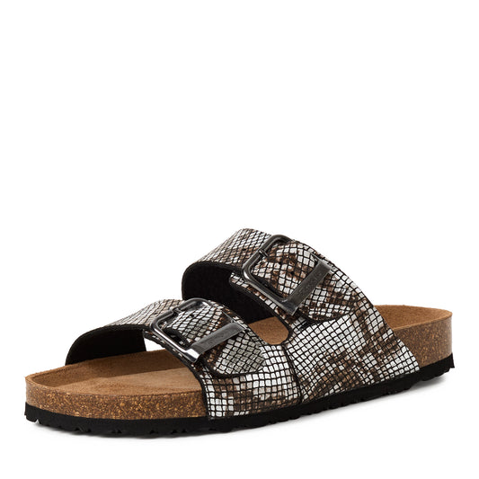 Tamaris Pantolette 27523 Schwarz Snake