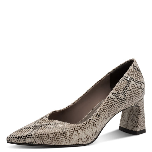 Tamaris Pumps 22453 Beige Snake