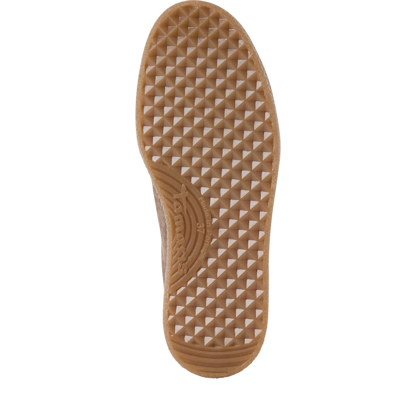 Tamaris Sneaker 23723 Brown Rose - Leder mit Touch-it Fußbett - Detailansicht Laufsohle