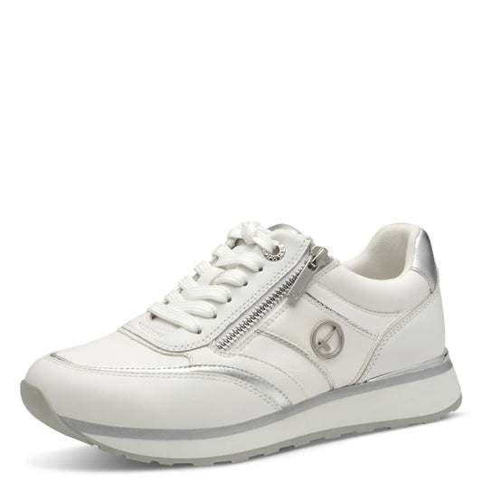 Tamaris Sneaker 23726 Weiß Silber