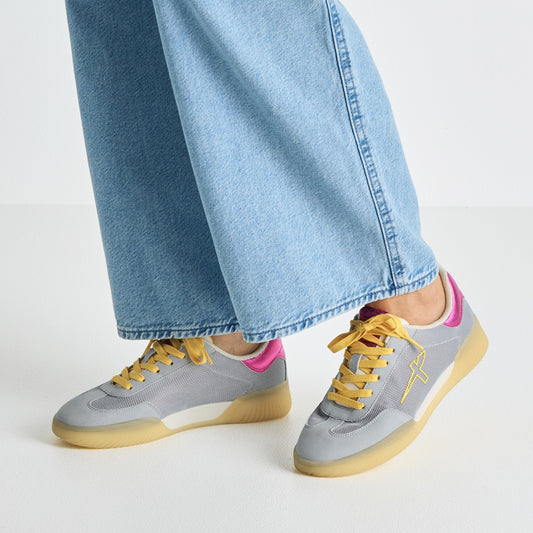 Tamaris Sneaker 23756 Light Blue | Leder mit Touch-it Komfort - Detailansicht Fuß