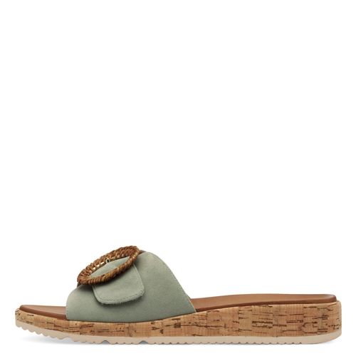 Tamaris 27123 Pantolette grün