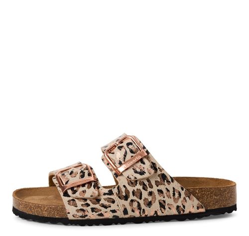 Tamaris 27503 Pantolette beige leopard