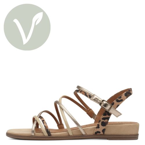 Tamaris 28103 Sandalette tan leo