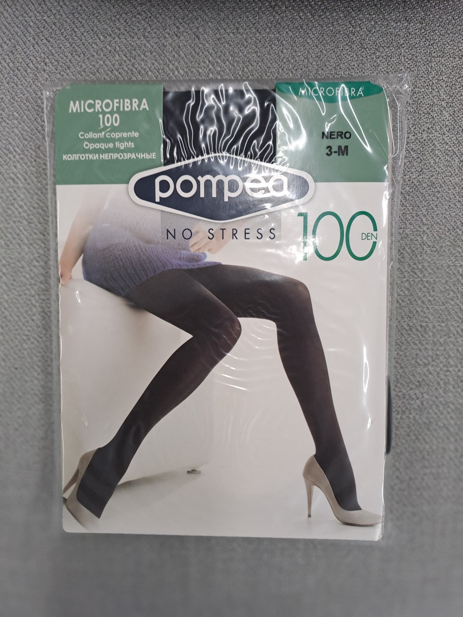 Pompea Strumpfhose 7006 schwarz 100 DEN