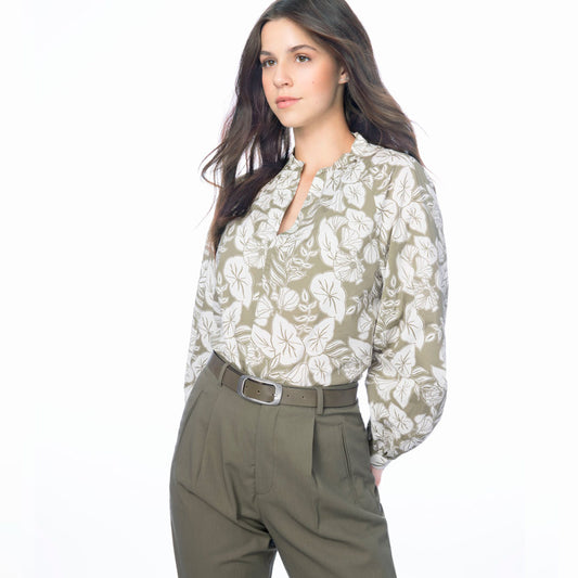 Bernd Götz Ledergürtel 301572 Oliv