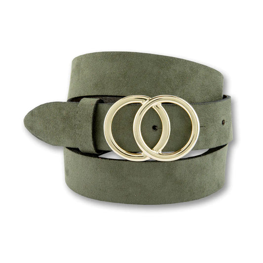 Bernd Götz Ledergürtel 301695 Oliv