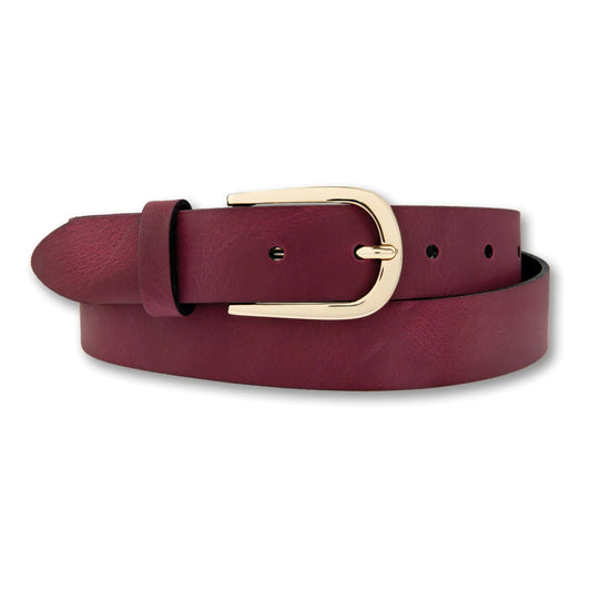 Bernd Götz Ledergürtel 301934 Weinrot
