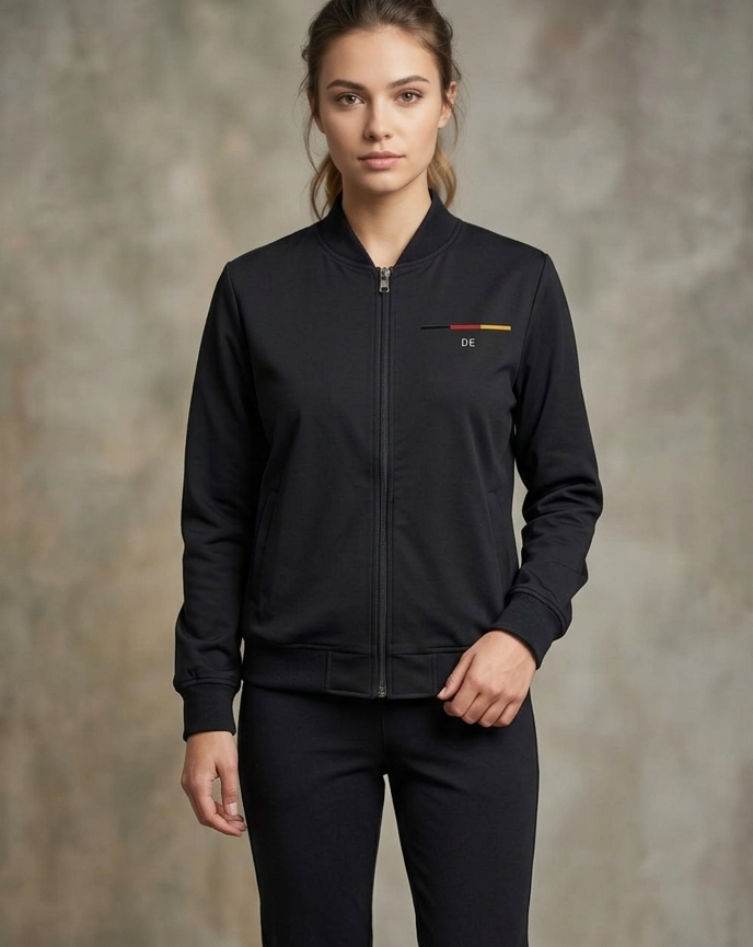 Deutschland Bomberjacke 11064 Schwarz