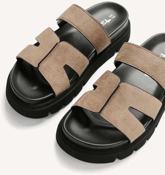 Tamaris Pantolette 27413 Taupe-Beige