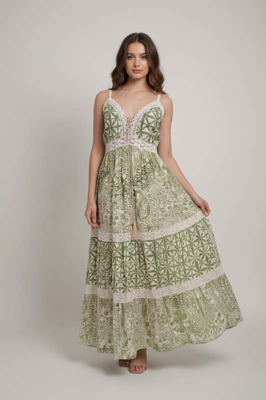 Liping Moda Kleid 62327 Grün