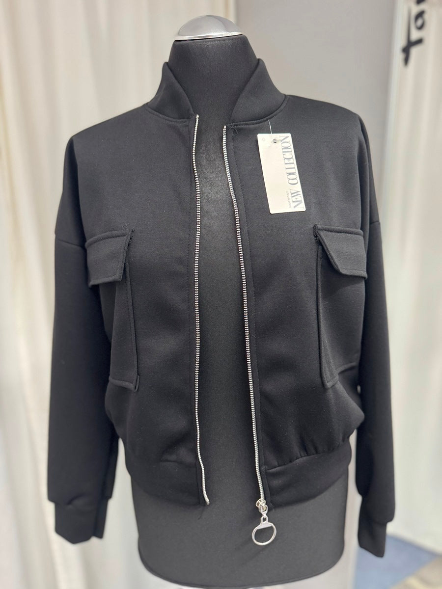 SM Youngfashion Jacke 92809 Schwarz