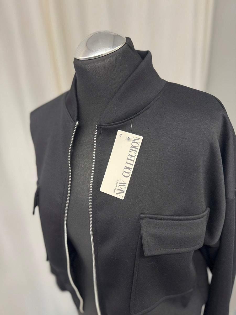 SM Youngfashion Jacke 92809 Schwarz