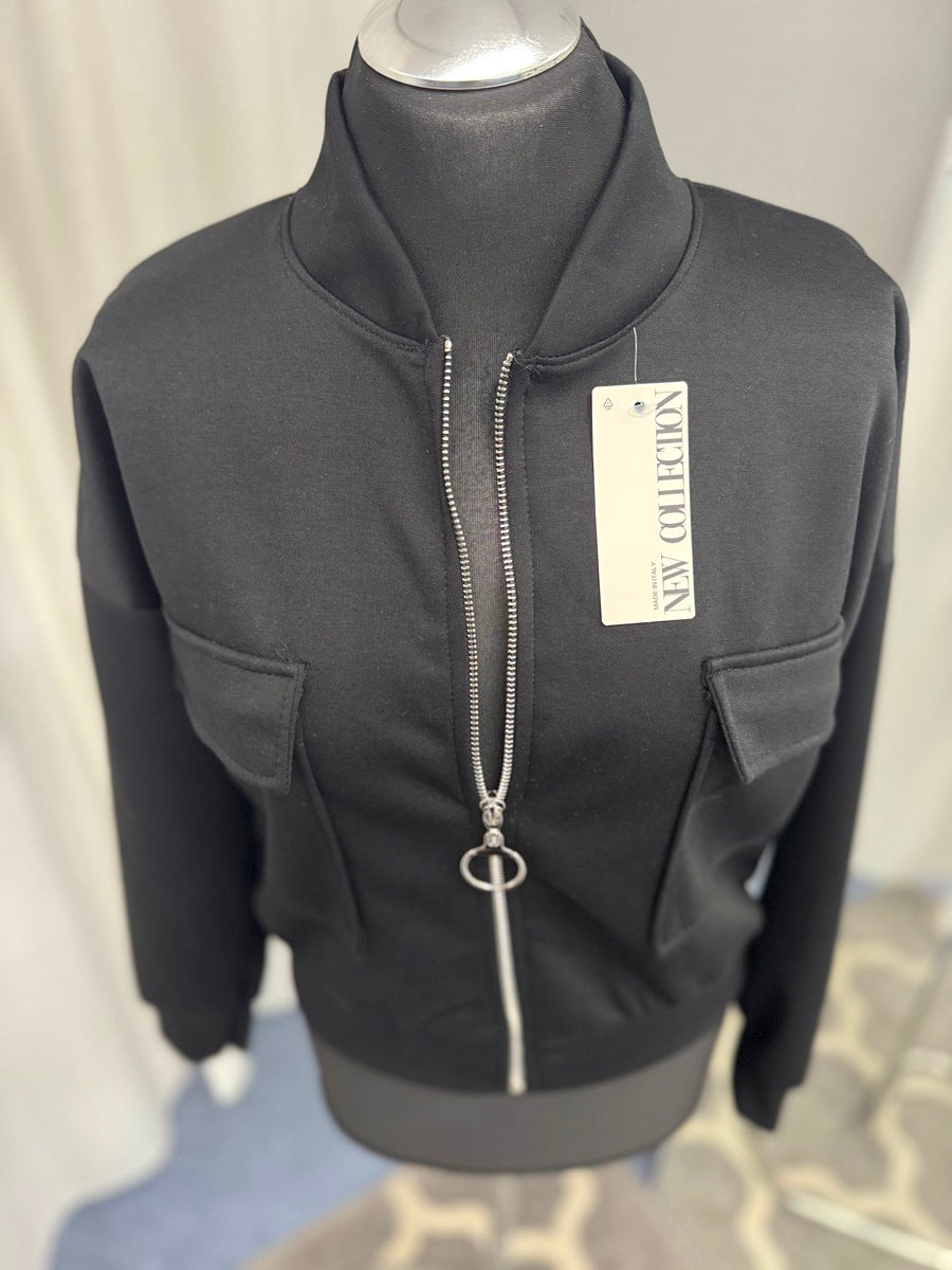 SM Youngfashion Jacke 92809 Schwarz