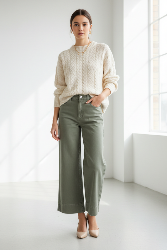 Melly & Co Jeans 5368 Khaki