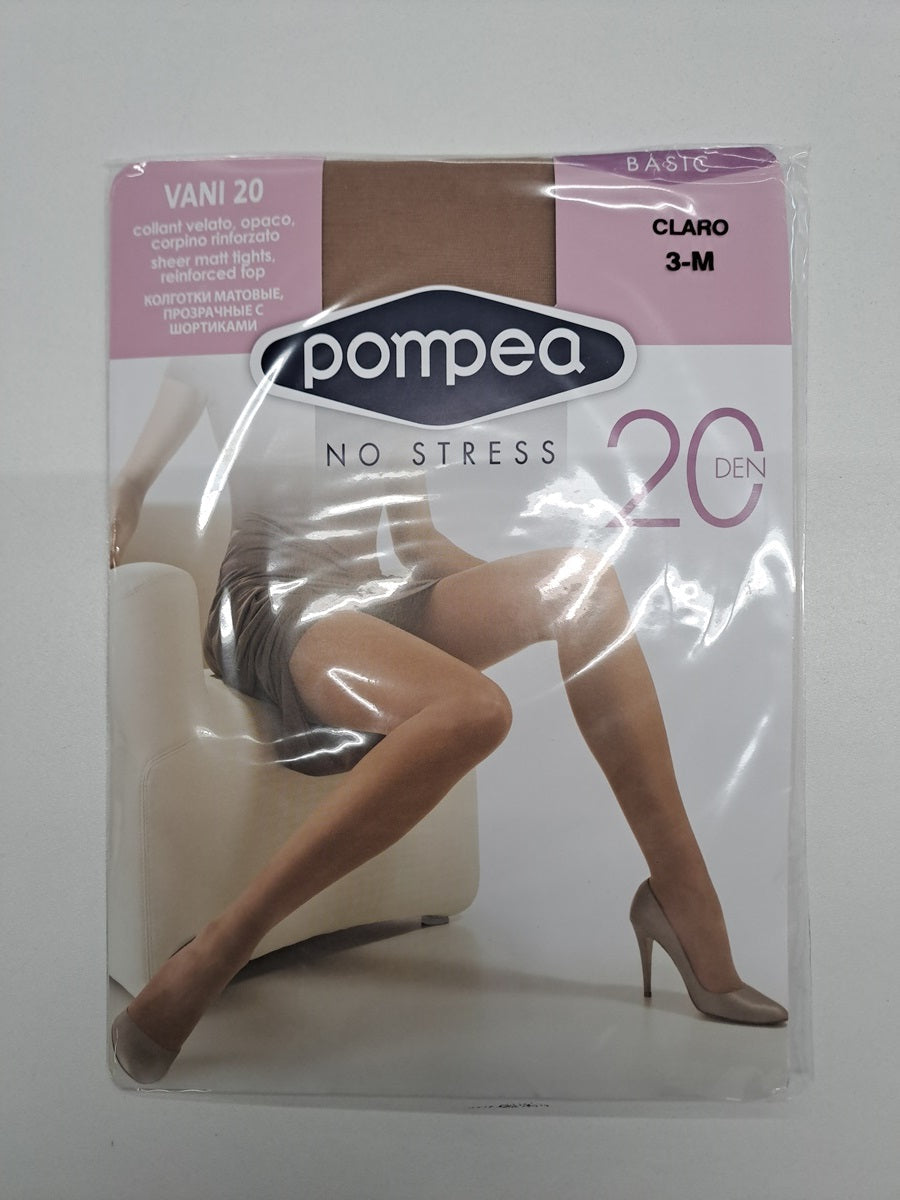 Pompea Strumpfhose 7003 claro 20 DEN