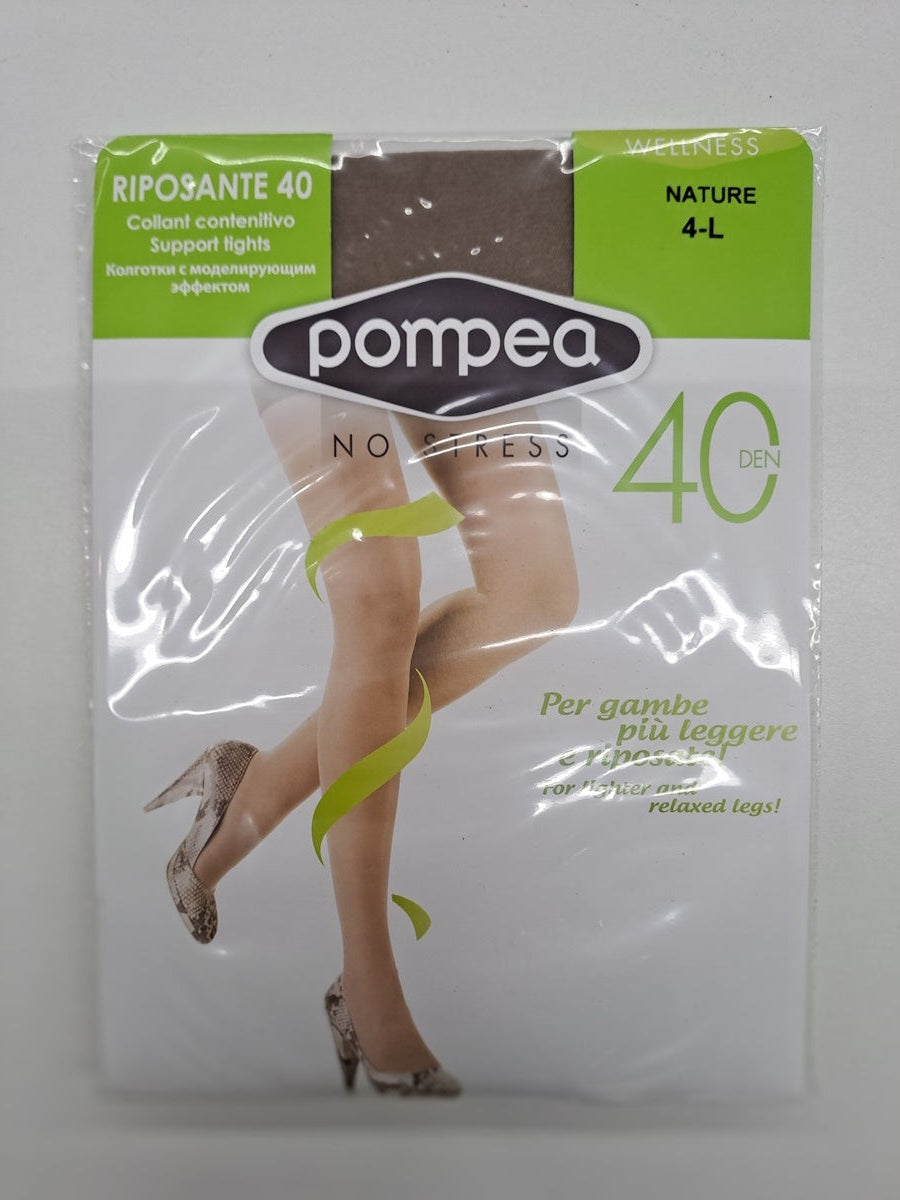 Pompea Strumpfhose 7005 nature 40 DEN