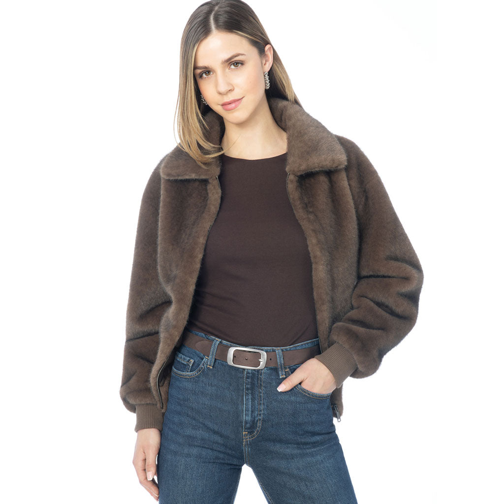 Bernd Götz Veloursleder-Gürtel Mocca Silberschließe | 301811- Stylinspo