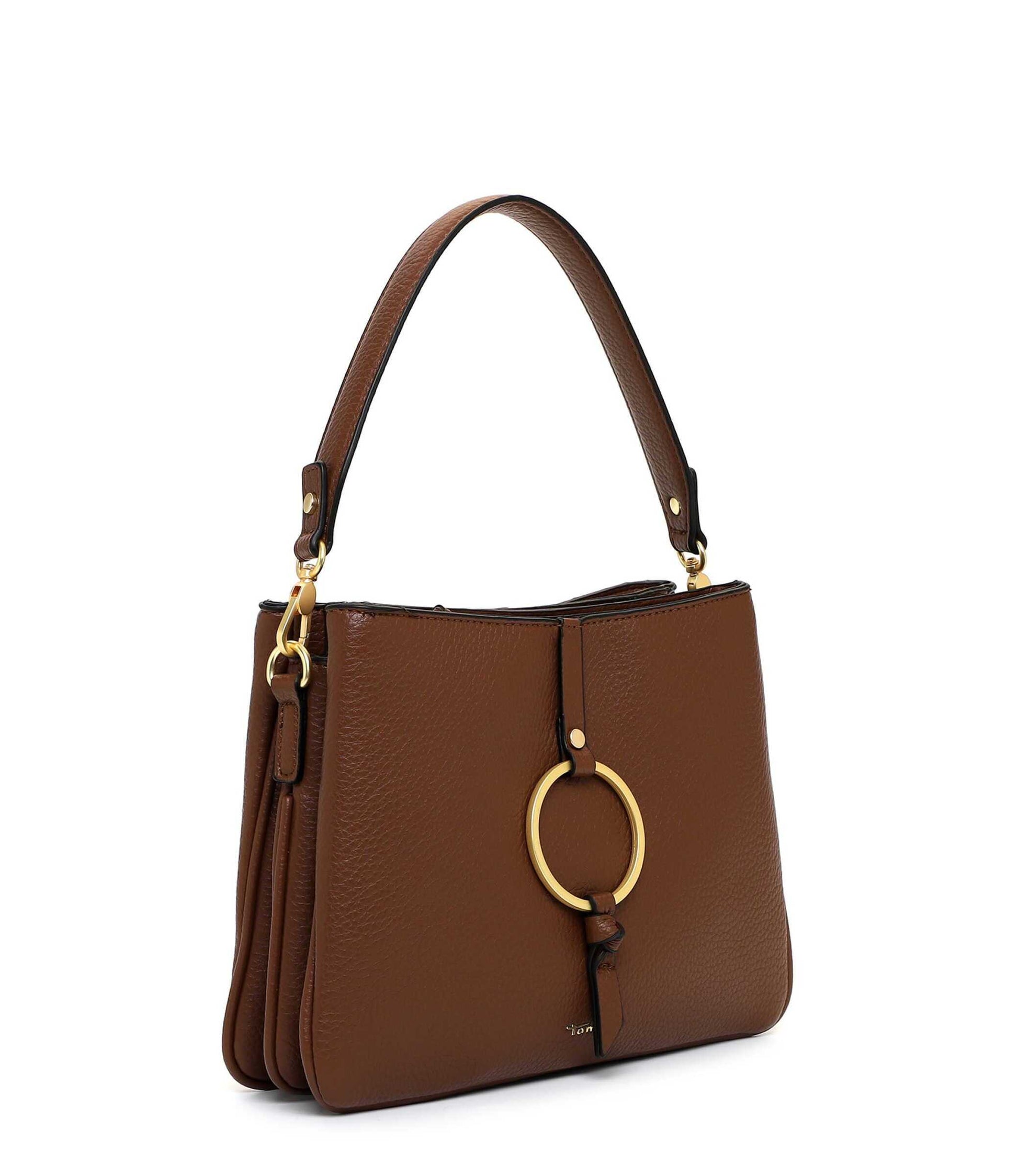 Tamaris Handtasche 34823 Cognac - für Büro, City & Freizeit - Frontansicht
